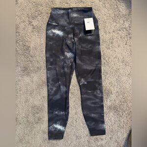 Nike Black and White Patterned Leggings